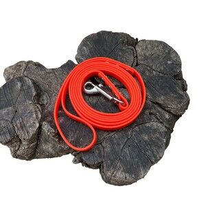 5' 8" Biothane Dog Leash - 1/2" width - waterproof, stink proof USA Made